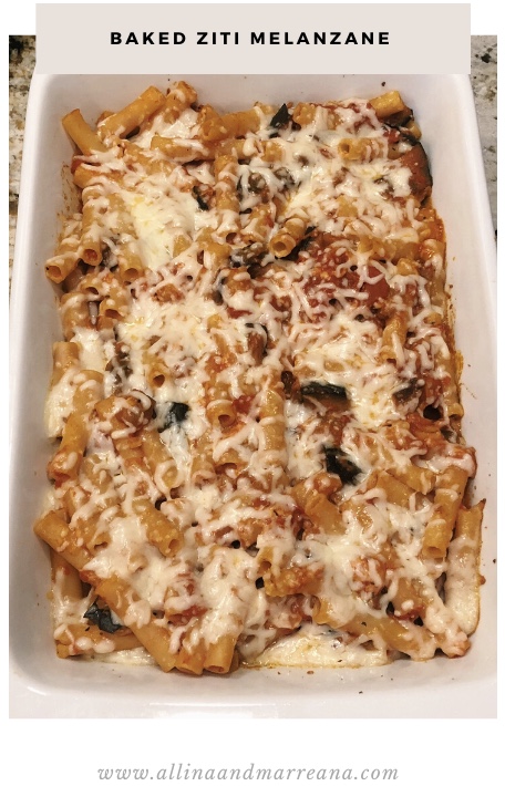 Baked Ziti Melanzane