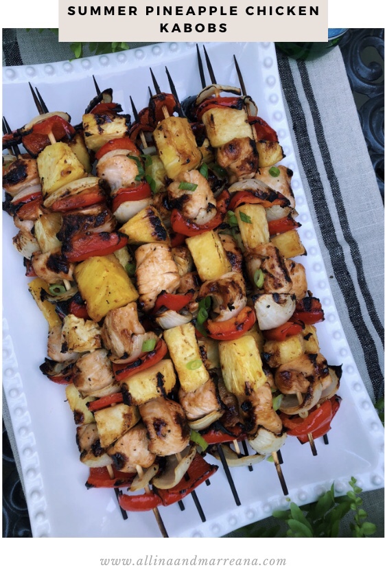 Summer Pineapple Chicken&nbsp;Kabobs